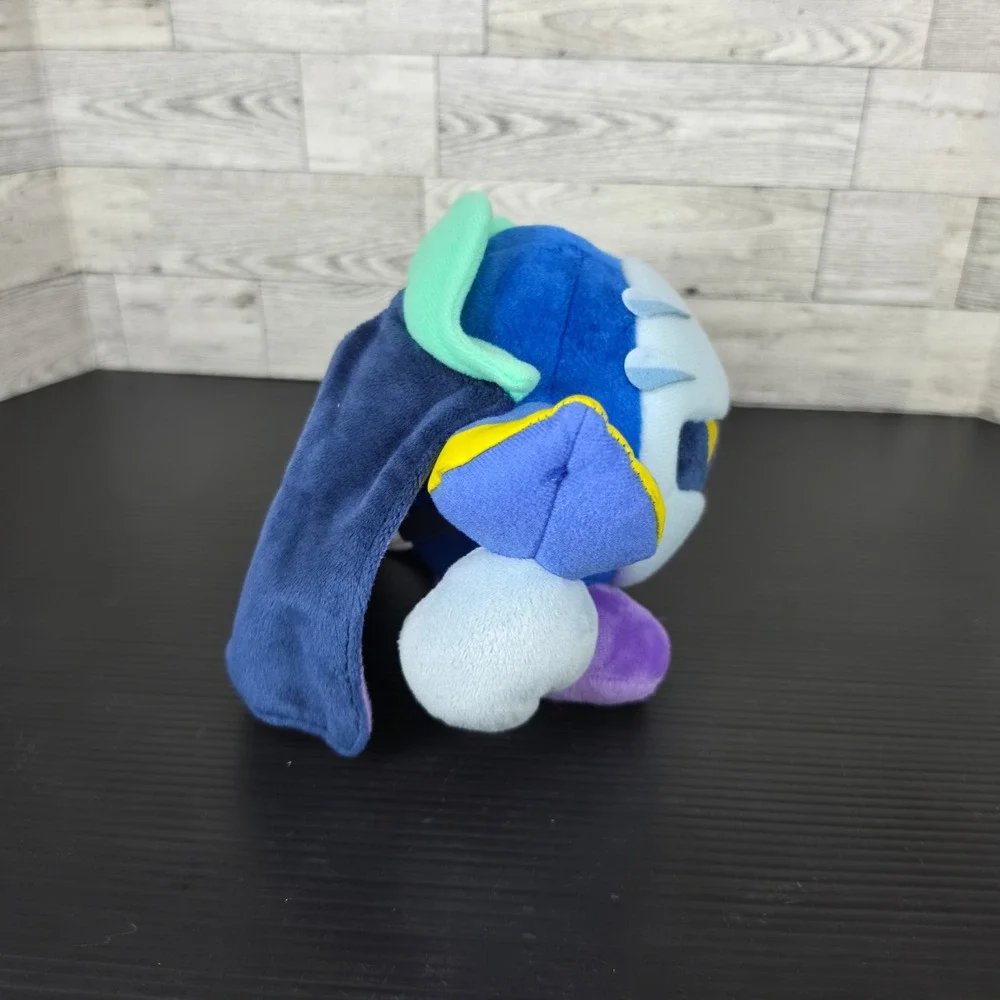 Kirby Meta Knight Plush San-Ei Little Buddy Nintendo Video Game Toy Blue 7.5in